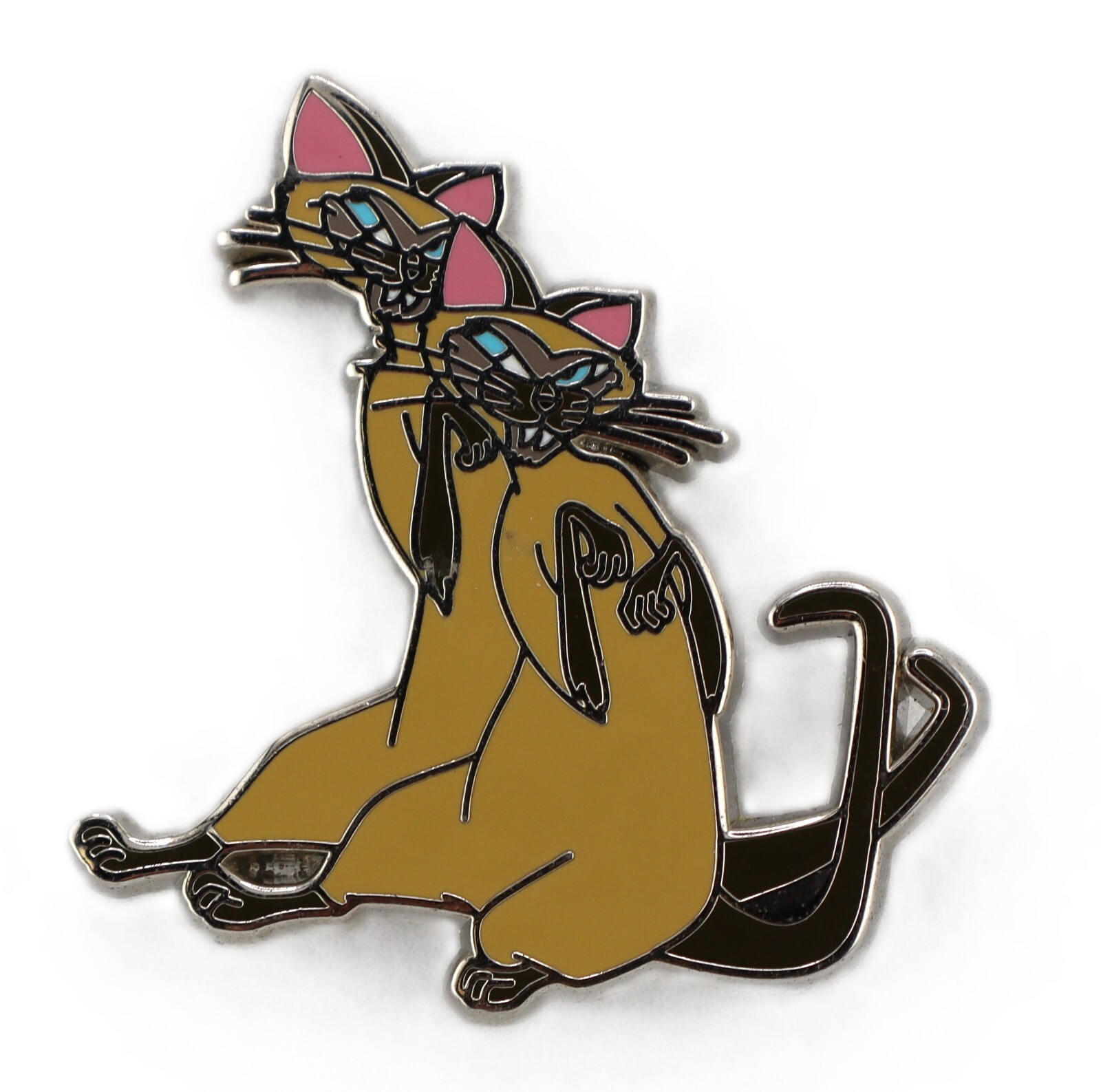 Disney Parks Siamese Cats Si & Am from Lady and The Tramp Pin
