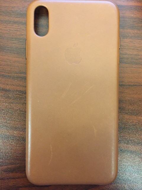 Apple Iphone Xs Max Leather Case Saddle Brown For Sale Online Ebay