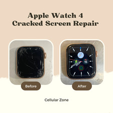 Apple Watch 4 40/44 mm Cracked Screen Repair Glass/Digitizer Replace 