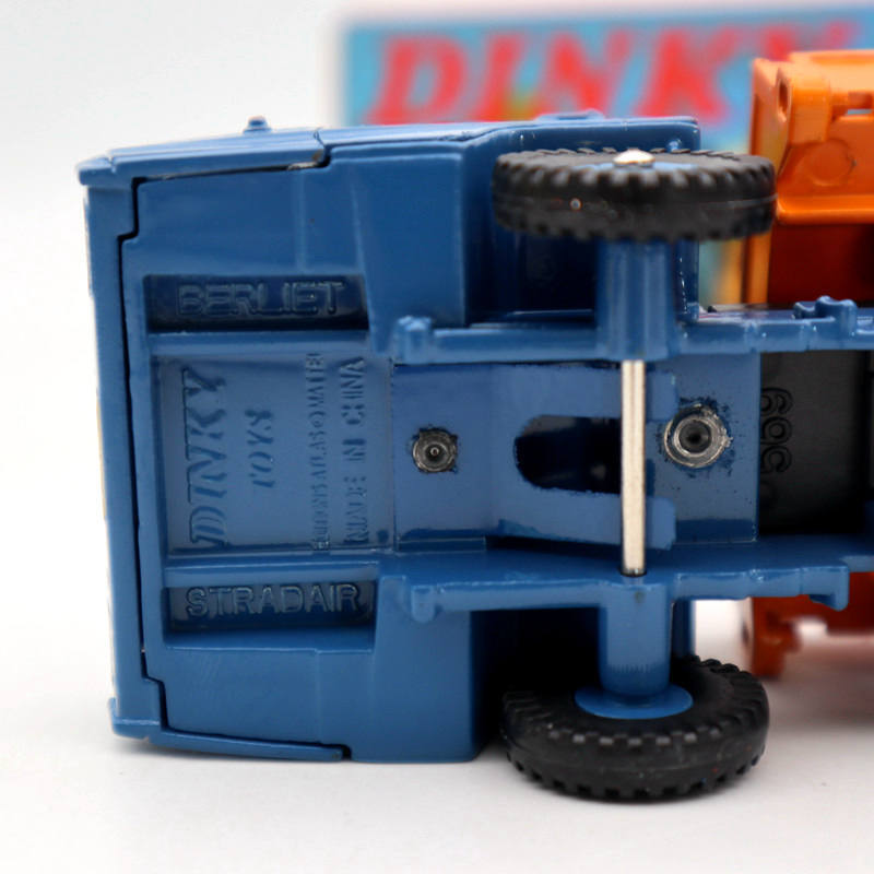 DINKY SUPERTOYS N°569 Berliet Stradair Benne Laterarale EUR 54,99