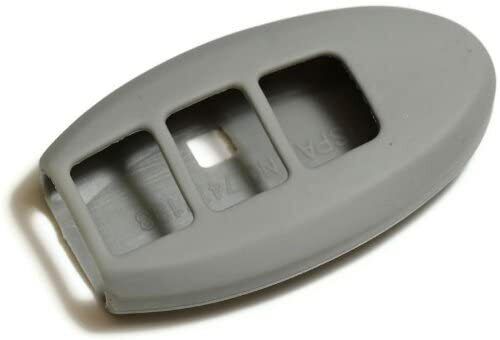 SILICONE REMOTE COVER TO FIT NISSAN 370Z MURANO PATHFINDER ROGUE KEY FOB GRAY - Picture 2 of 2