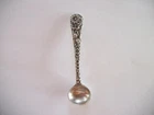 Vintage S Kirk & Son Sterling Silver Salt Spoon