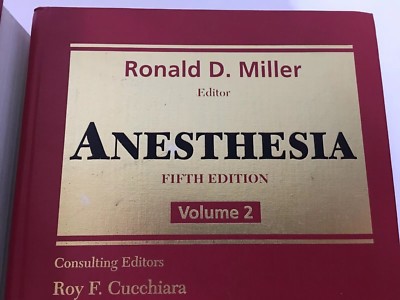 Anesthesia: 2-Volume Set, 5e, Miller MD MS, Ronald D., Good Book