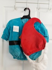 Hyde And Eek Infants Gnome Halloween Costume/Cosplay W/Hat Beard Size 0-6 Mos