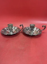 Towle CANDLE HOLDER, Silver Plate, Unpolished, 7”