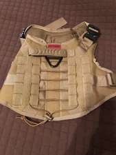 NEW! Tactical Dog Harness. Size Large.