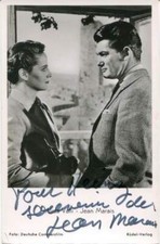 FRENCH ACTOR Jean Marais autograph, signed vintage photo