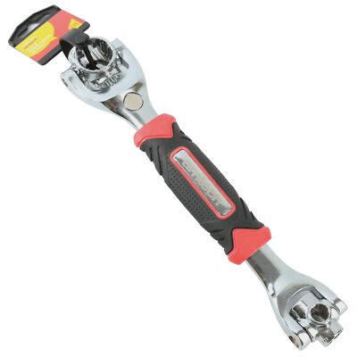 BOX HEAD SPANNER Wrench Swivel Combination Socket Set Multi Combi Double Ended