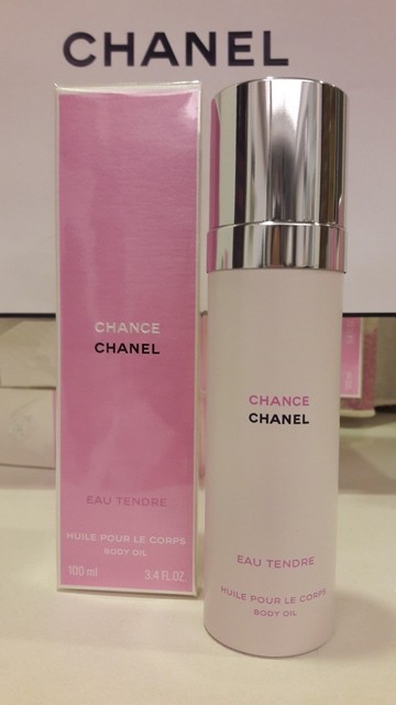 chanel chance body oil