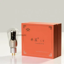 1 Matched Pair LINLAI E-2A3 Carbon Permalloy Plate Elite Series Vacuum Tube