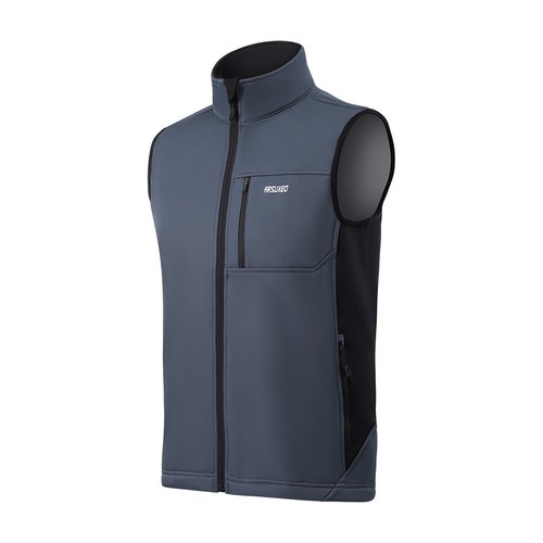 Men's Cycling Vest Fleece Sleeveless Jackets Windproof MTB Bicycle Top Sport - Picture 4 of 19