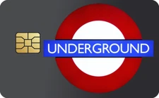 Underground Tube | Credit Card Cover | Credit Card Skin | Credit Card Sticker