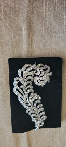 Kenneth Jay Lane KJL for Avon Vintage Feather Pin 2003 - Picture 1 of 4