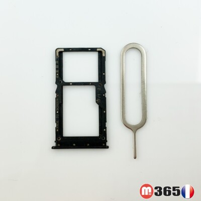 Tiroir Carte SIM (SIM Tray) Pour Redmi Note 7 - Noir - Pièce De Rechange