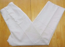 TALBOTS pants size 14 womens beige Italian fabric slacks 98 NEW ab33 