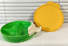 Tupperware Kids or Children's Toddler Divided Feeding Dish . New 