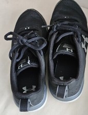 Under Armour Kids GS Assert 8 Running 4Y Shoe Black Sneakers 3022100 001