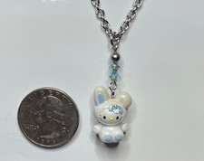 hello kitty charm necklace jewelry bunny Sanrio 2010.