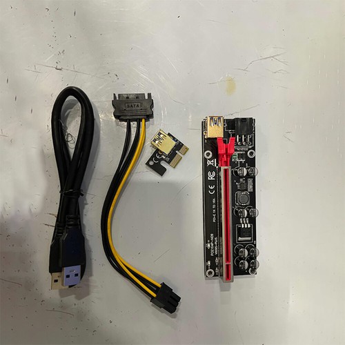 4 Sets PCIe -Grafikkartenverlängerungskabel PCI-Riser PCI-E 1x Bis 16x Extender - Afbeelding 5 van 12