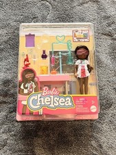 Barbie Chelsea Doll Scientist Playset With Accessories Ages 3+ NIB