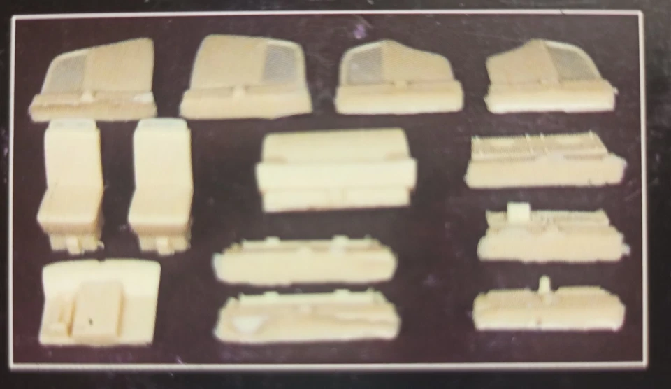 MODELLISMO- Citroen 11CV detail set - THE BODY 1/48 scale - Immagine 2 di 3