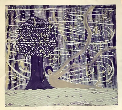 Aziyade Ruiz Vallejo.  Cholograph. Equilibrium, 2002. Original signed. 