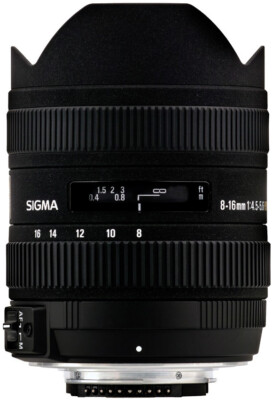 Sigma 8-16 mm / 4,5-5,6  DC HSM Objektiv für Canon EOS Demo-Ware neuwertig