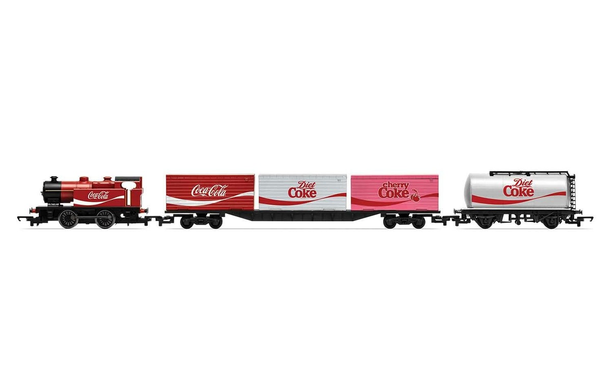 Hornby Coca-Cola Summertime OO Gauge Electric Model Train