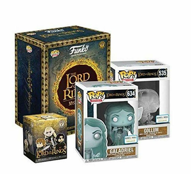 FUNKO Lord of the Rings MYSTERY BOX 2 EXCLUSIVE POP FIGURES + 1 MYSTERY MINI FIG | eBay