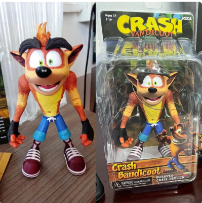 Crash Figure Game Crash Bandicoot Sane Trilogy Action Anime Figure