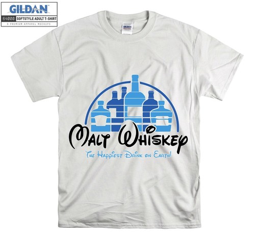 Malt Walt Whiskey T-shirt Parody Joke 