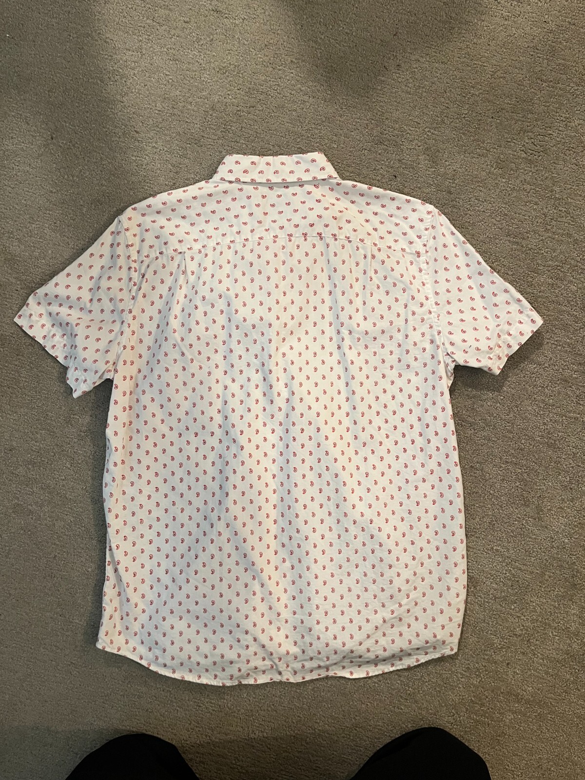 American Eagle Repeated Pattern Polo -- Size - image 2