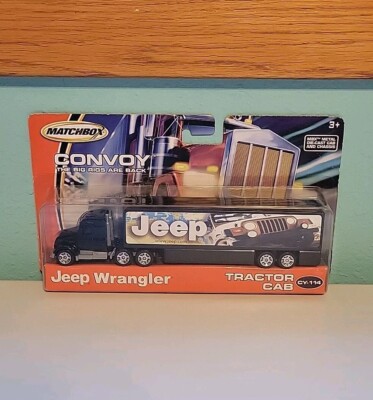 Brand New Sealed Matchbox Convoy Jeep Wrangler Tractor Cab Semi Diecast CY-114