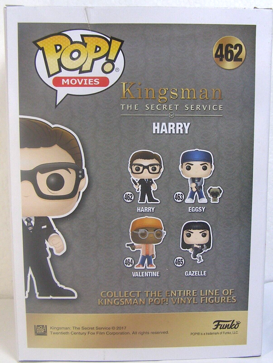 Funko Pops! Vinyl Figure Movies Kingsman The Secret Service Harry