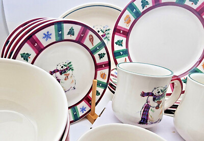 Pfaltzgraff Polar Bear Dishes