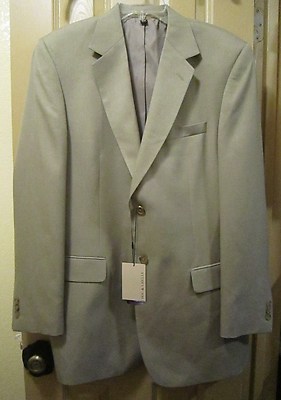 NEW 42LN DOC AMELIA CINTAS AEROCOOL TAN BEIGH JACKET BLAZER SPORT COAT NWTS $295