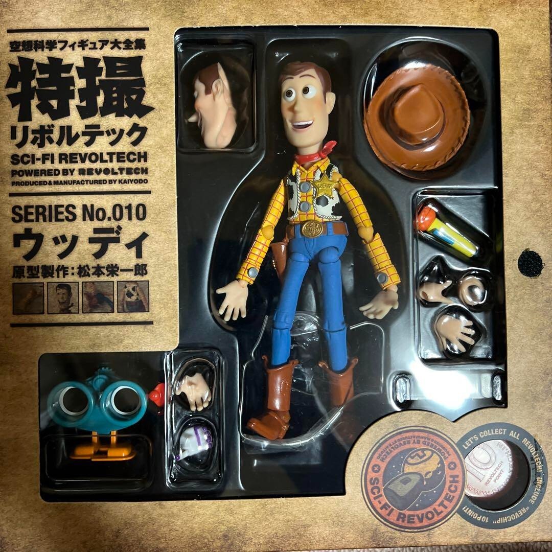SCI-FI Revoltech Toy Story Woody No.010 Figure Tokusatsu