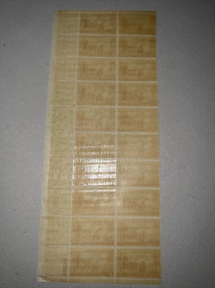 Scott #997, California Centennial of statehood, 1850-1950, 3c, MNH, - Image 3 of 3