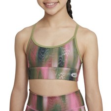 Nike Dri-fit Indy Icon Clash Girl's Training And Gym Sports Bras Big Kids Style