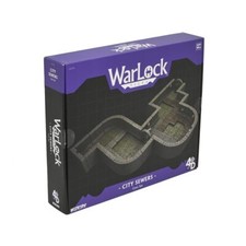WizKids WZK-16536 WizKids Warlock Tiles: City Sewers Core Set
