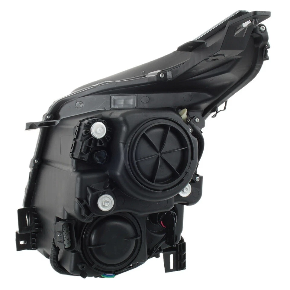 For 2010-2016 Cadillac SRX Halogen w/LED Projector Headlights Black Left+Right Foto 3 de 3