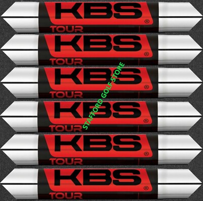 KBS Tour .355 Taper Tip Golf Club Steel Shafts Stiff+ Flex