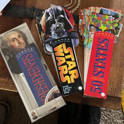 Set of 3 Famdex Family Field Guides: Star Wars, 50 States, and Presidents - Image 1 of 4