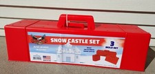 Flexible Flyer Snow & Sand Castle Set, Building Block, Brick, and Castle Molds