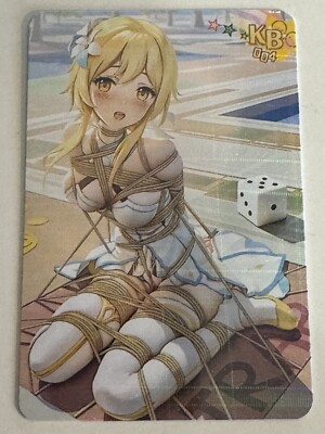 LUMINE GENSHIN IMPACT Tied up Bound KB004 Holographic Goddess Story Anime Card