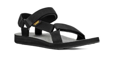 Teva Original universal leather hiking Black Sandals men\'s size 9 Teva Original Universal Urban Sandals Adjustable Outdoor  main image 4