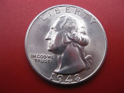 1948 S Washington Silver Quarter Dollar Ch/Gem BU! #362604