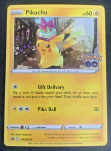 pokemon go pikachu card price - 027/078 Cosmos Holo Rare Promo holofoil pattern or surface detail) Pikachu 28 Prices | Pikachu