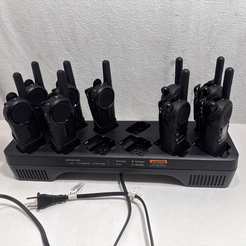 Motorola DLR1020 / CLS 1110 Radio & Charger & Headset Read All Description