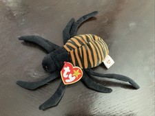 Ty Beanie Baby Spinner the Spider style 4036 DOB 10-28-96 MWMT